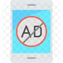 Ad Blocker Marketing Digital Icon