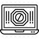 Ad Blocker Marketing Digital Icon