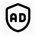 Ad Blocker Privacy Security Icon