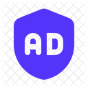 Ad Blocker Privacy Security Icon