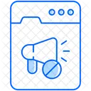 Ad Blocker No Advertisement Ad Block Icon