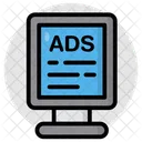 Ad Board Roadboard Signboard Icon