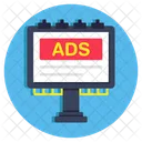 Ad Board Roadboard Signboard Icon