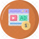 Ad Budget Finance Business Icon