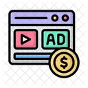 Ad Budget Finance Business Icon