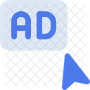 Ad Click Advertisement Click Icon