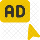 Ad Click Advertisement Click Icon