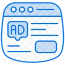 Ad click tracking  Icon