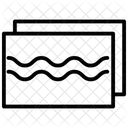 Ad Frequency Line Icon Icône