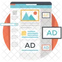 Online Marketing Advertising Icon