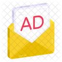 Ad Mail Email Correspondence Icon