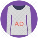 Ad Shirt Promotional Icon