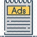 Ad Paper  Icon