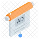 Ad Planning Presentation Marketing Plan Icon