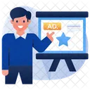 Ad Presentation  Icon