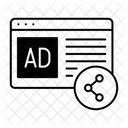 Ad Share  Icon