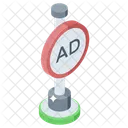 Ad Sign Ad Board Advertising Board Icon