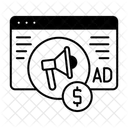 Ad Spend  Icon