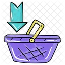 Add To Basket Shopping Bucket Shopping Icon