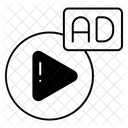 Ad video  Icon