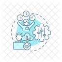Conceptos De Pantallas De Aplicacion Nomada Digital Icon