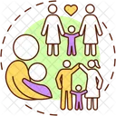 Adaptability Kid Parent Icon