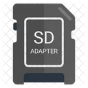 Adaptador sd  Icono