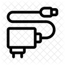 Alimentation Secteur Adaptateur Cable Icône