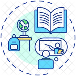 Adapting school curriculum  Icon