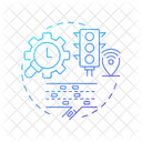 Adaptive Rampenmessung Adaptiv Rampe Symbol