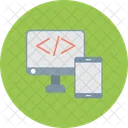 Adaptive Web Development  Icon