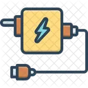 Adaptor Current Power Supply Icon