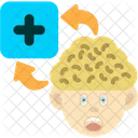 Add Brain Growth Cognitive Increase Icon