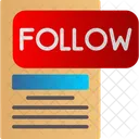 Add Create Follow Icon