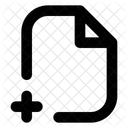 Add Plus File Icon