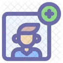 Add Friend User Profile Icon