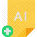 Add Ai File  Icon