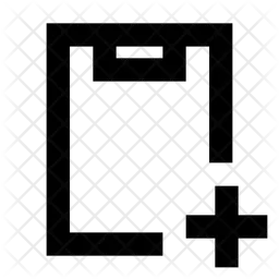 Add Clipboard  Icon