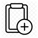 Add Clipboard  Icon