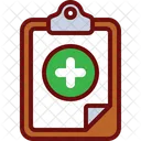 Add Clipboard Add Data Report Icon