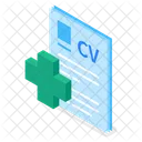 Add Cv  Icon