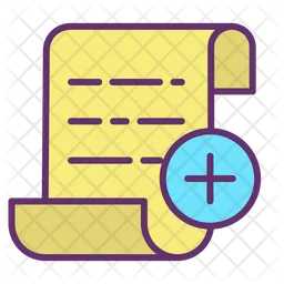 Add Document  Icon
