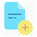 Add Add Document Add File Icon