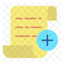 Add Documents Add Document Add File Icon