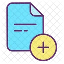 Add Add Document Add File Icon