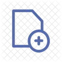 Add Document  Icon