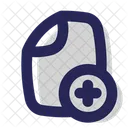 Add Document New Icon