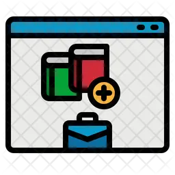 Add Education Course  Icon