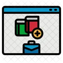 Add Education Course  Icon