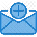 Add Paper Add Email Mail Attachment Icon